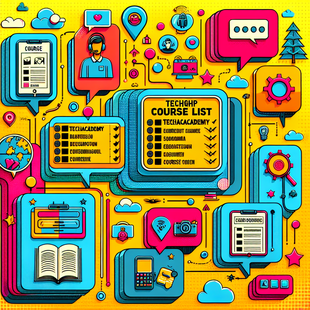 TechAcademyのコース一覧