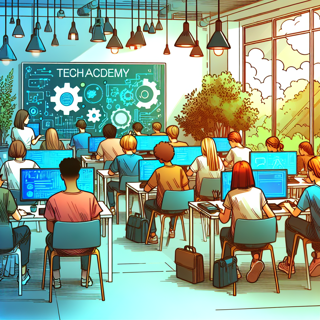 TechAcademyの受講風景
