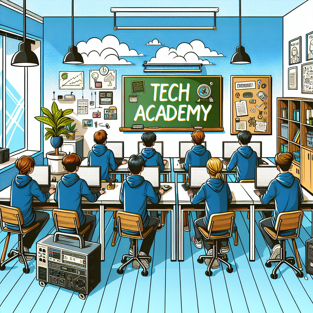 TechAcademyの受講風景
