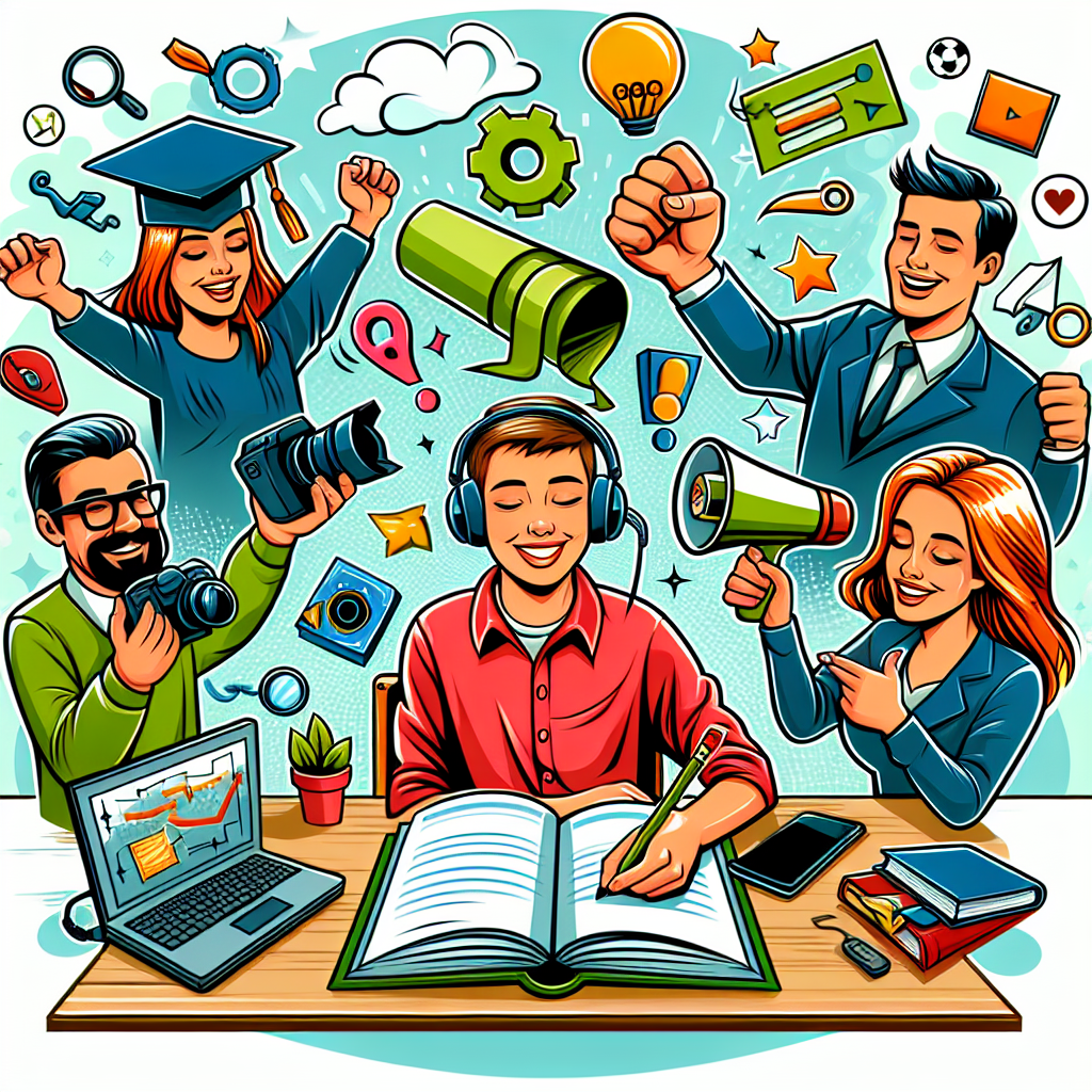 学習の達成感を示すイメージ
