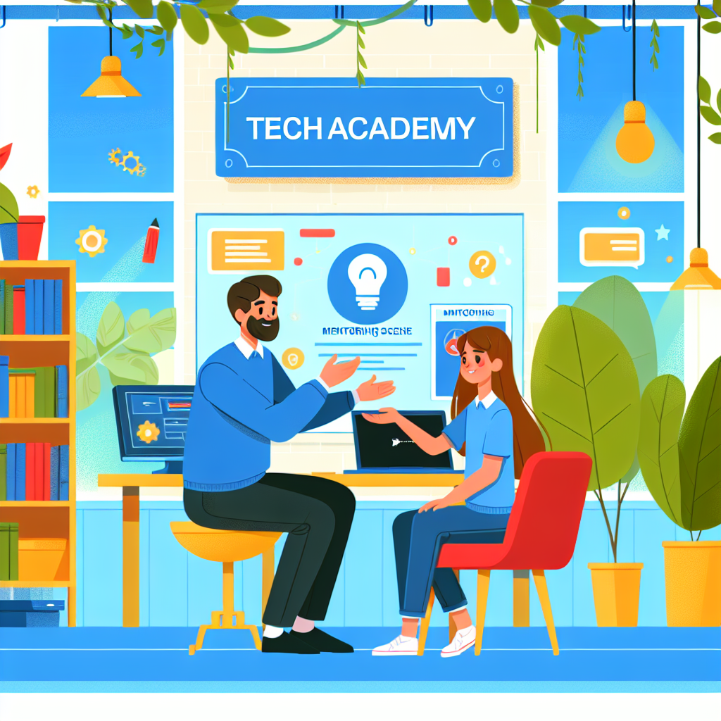 TechAcademyのメンタリング風景