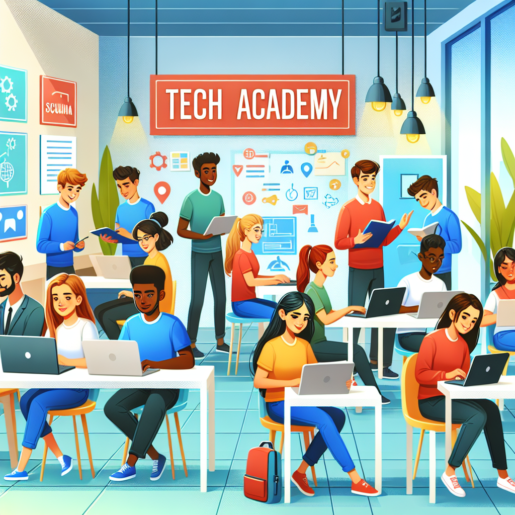 TechAcademyの受講風景