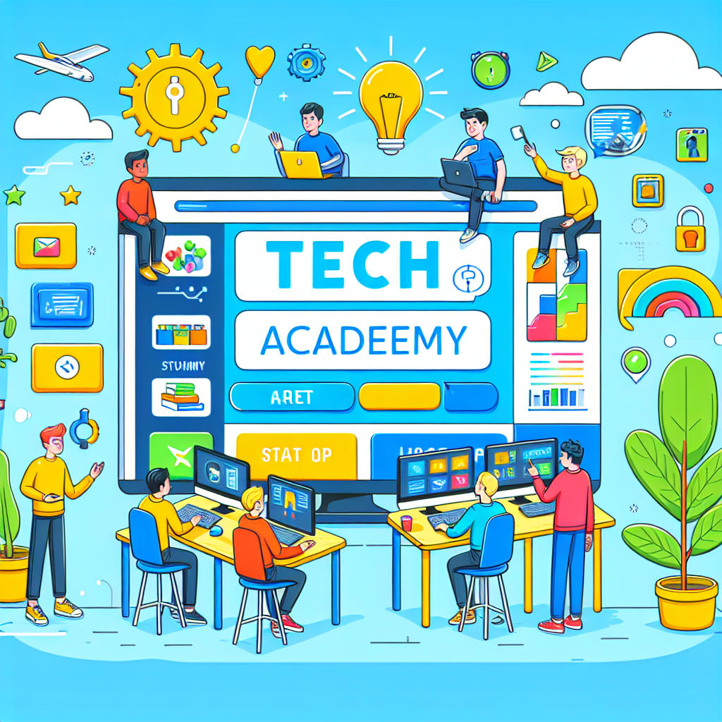 TechAcademyの学習プラットフォームのスクリーンショット