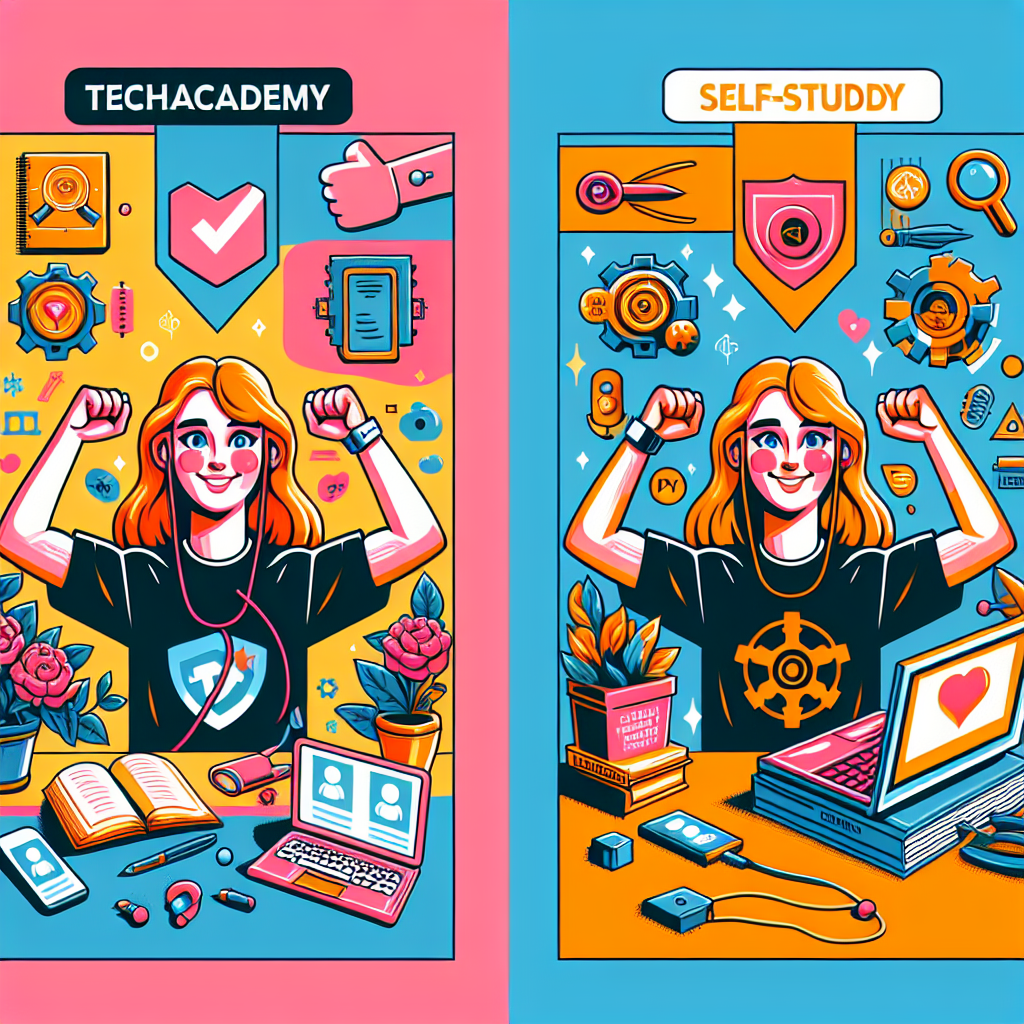 比較表:TechAcademy vs 独学