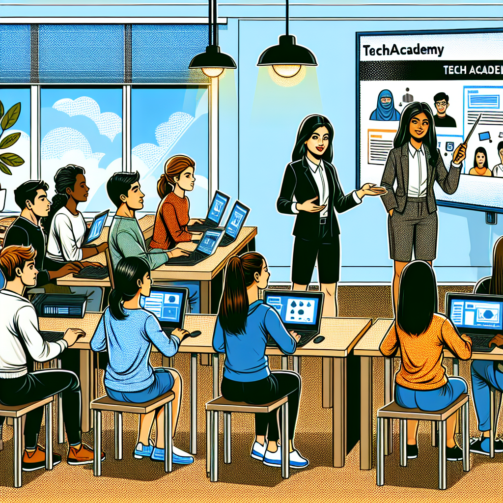 TechAcademyの受講風景