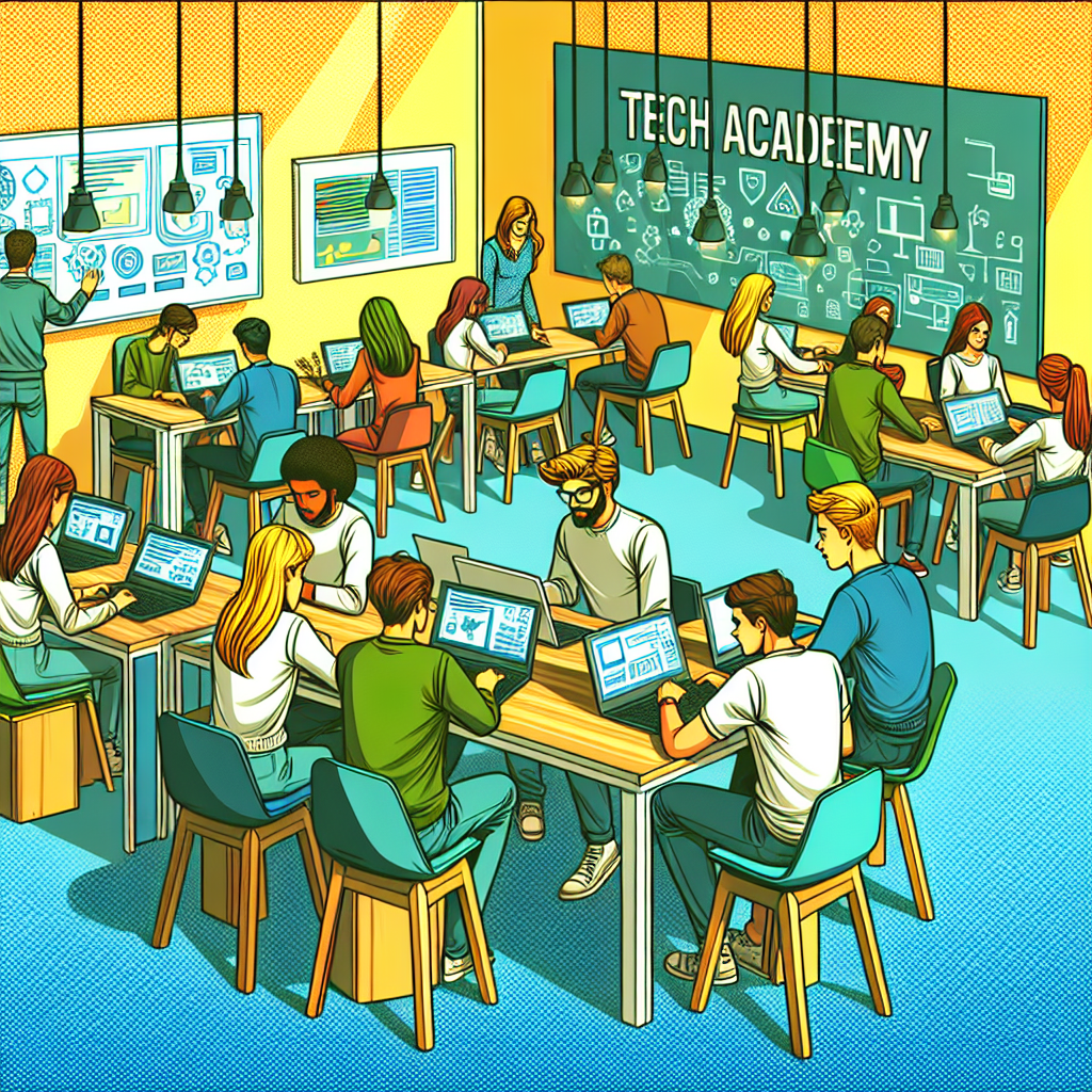 TechAcademyの受講風景