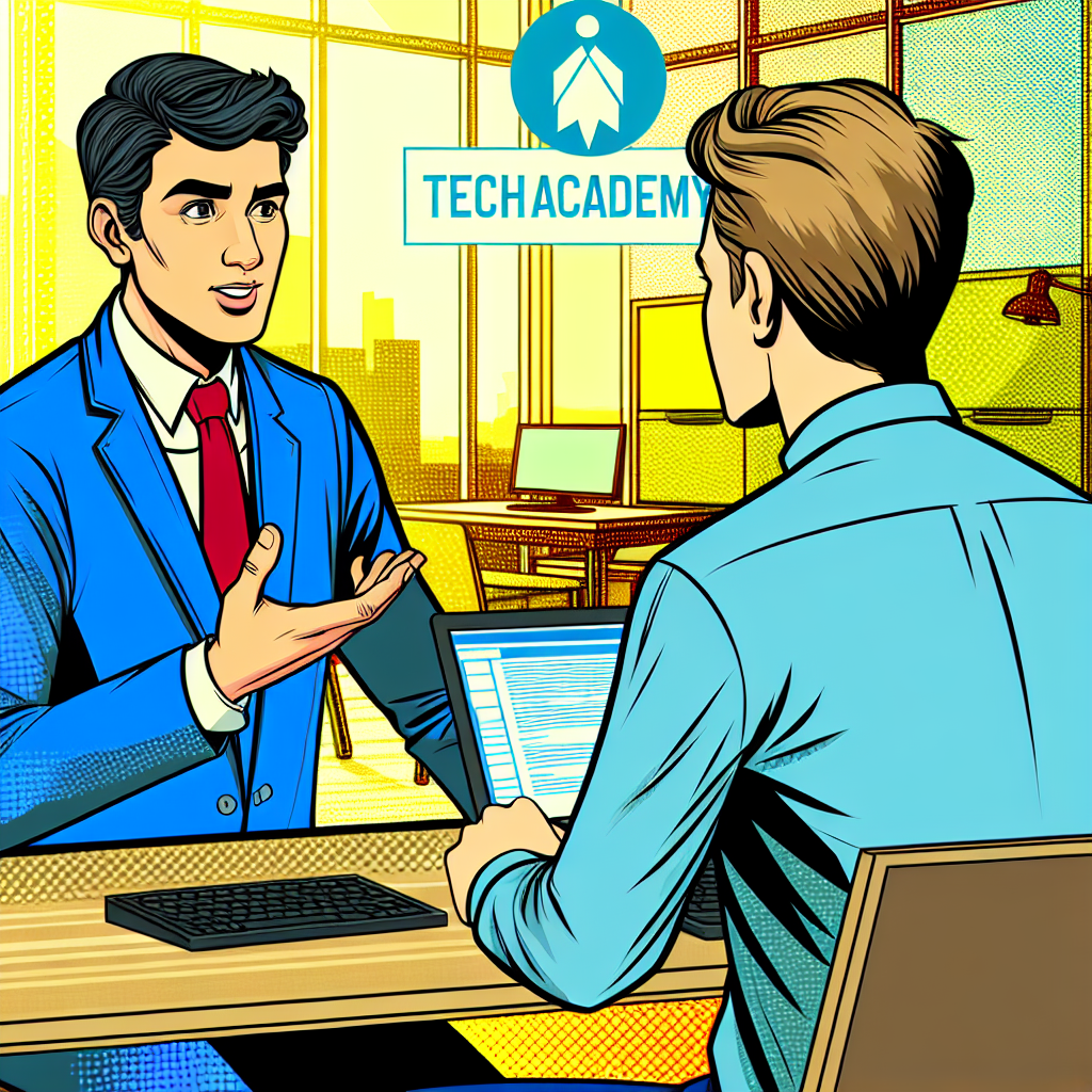 TechAcademyのメンターと受講生の相談風景